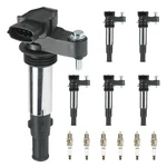 Ignition Coils Pack & Iridium Spark Plugs Uf375 For Buick Cadillac Allure Enc.... Fixed Price $138.44.