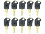 10x Key Heavy Equipment Ignition Loader Dozer For Caterpillar 5p8500 Cat. Fixed Price $8.11.