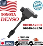 Genuine Single Denso Ignition Coil For 2018-25 Toyota & Lexus 4cyl #90919-a2009. Fixed Price $32.00.