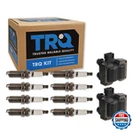 Trq Ignition Coil And Spark Plug Kit 10 Piece Iridium Plugs Compatible. Fixed Price $148.98.