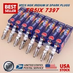 8pcs Iridium Ix Ngk Spark Plugs Tr5ix 7397 For Ford Gm Cadillac Chevrolet New. Fixed Price $29.45.
