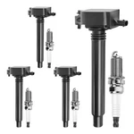 Ignition Coil & 4 Iridium Spark Plugs Set For Jeep, Chrysler, Dodge, Fiat 2.4l. Fixed Price $59.99.
