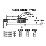 Honeywell Maxon 34042 1/2" Igniter Opii/km Ip-18-1. Fixed Price $115.97.