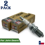 2 Pack Champion Spark Plug - For John Deere Lawn Tractor La120 M78543. Fixed Price $12.77.