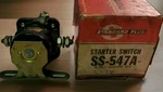 Nos Standard Plus Ss-547a Starter Solenoid Switch 12 Volt Grounded Base Nib. Fixed Price $39.99.