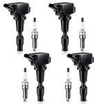 Autokay Ignition Coil And Spark Plugs Set Of 4 For Hyundai Tucson Sonata Sant.... Fixed Price $96.37.