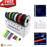 14 Awg Silicone Wire Set - 5ft Each In 6 Colors For Reliable Electrical Projects. Fixed Price $30.09.