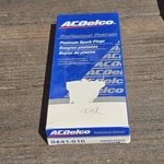 8 Pack Of 41-816 / 19313640 41816 Ac Delco Platinum Spark Plugs. Brand New. Fixed Price $34.99.