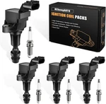 4pcs Ignition Coil & Spark Plug Compatible Uf491 +. Fixed Price $84.99.