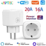 Tuya Smart Socket Eu16a/20a Wifi Plug With Power Monitoring Life App. Fixed Price $17.99.